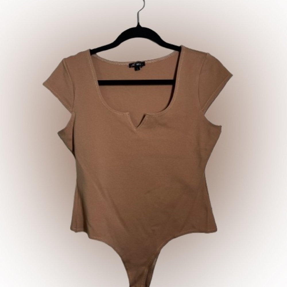 Migel Tan Bodysuit - Size Large